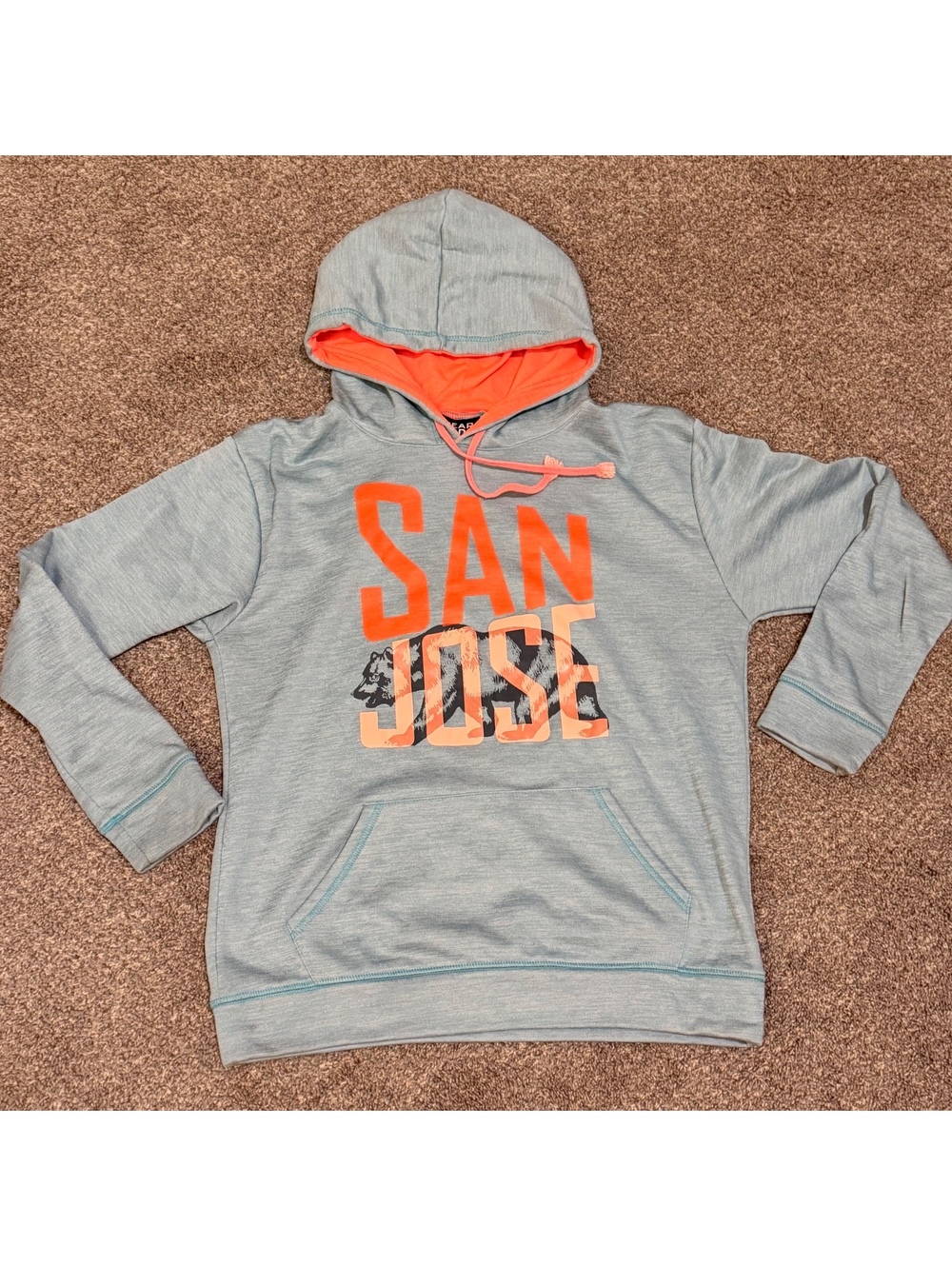 Wear Code San Jose Bear Graphic Hoodie women’s Large